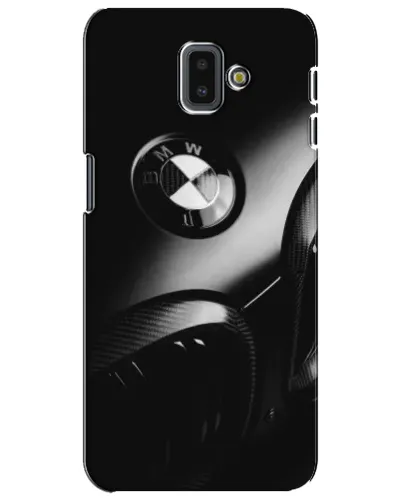 Чехол для Samsung Galaxy J6 Plus 2018 (J610) с картинкой «Эмблема BMW — макро»
