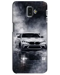 Чехол для Samsung Galaxy J6 Plus 2018 (J610) с картинкой «BMW сквозь туман»