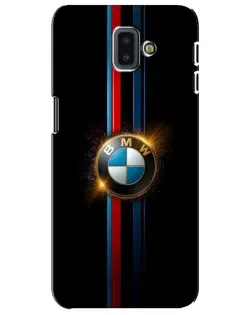 Чехол для Samsung Galaxy J6 Plus 2018 (J610) с картинкой «BMW M-Power неон»