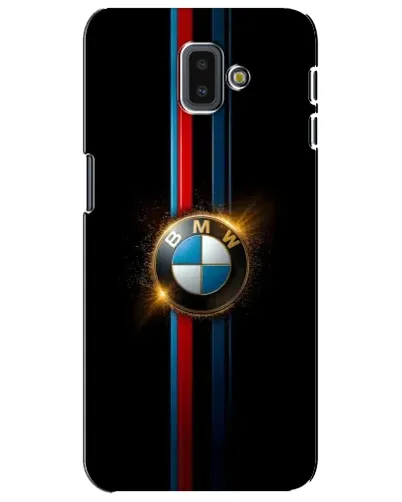 Чехол для Samsung Galaxy J6 Plus 2018 (J610) с картинкой «BMW M-Power неон»