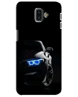 Чехол для Samsung Galaxy J6 Plus 2018 (J610) с картинкой «BMW — ночной взгляд»