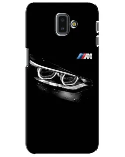 Чехол для Samsung Galaxy J6 Plus 2018 (J610) с картинкой «BMW — взгляд тигра»