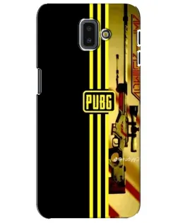 Чохол для Samsung Galaxy J6 Plus 2018 (J610) з картинкою «PUBG — камуфляжний шолом»