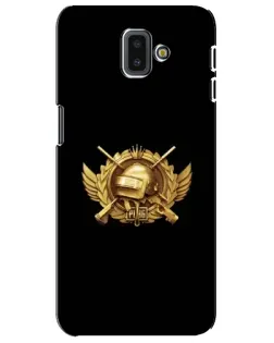 Чохол для Samsung Galaxy J6 Plus 2018 (J610) з картинкою «PUBG — помаранчевий градієнт»