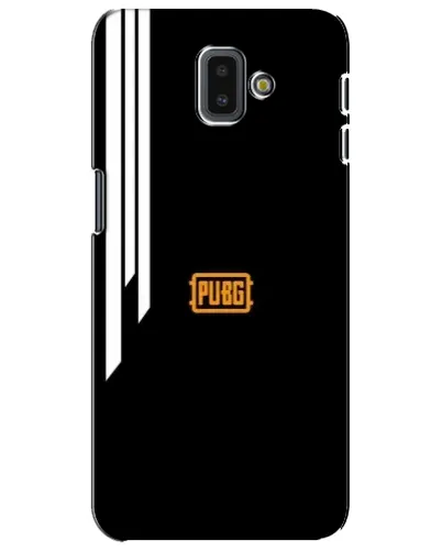 Чехол для Samsung Galaxy J6 Plus 2018 (J610) с картинкой «PUBG — вертикальные линии»