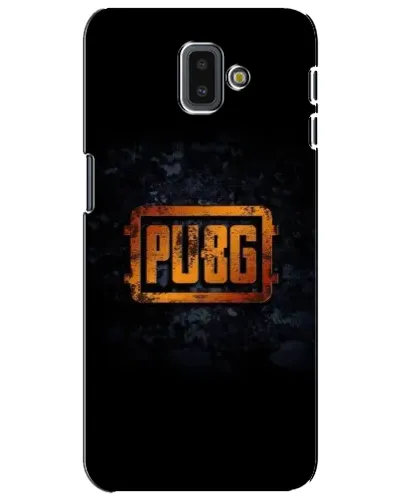 Чехол для Samsung Galaxy J6 Plus 2018 (J610) с картинкой «PUBG — золотой логотип»