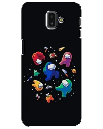 Чохол для Samsung Galaxy J6 Plus 2018 (J610) з картинкою «Among Us космос»