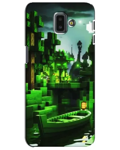 Чохол для Samsung Galaxy J6 Plus 2018 (J610) з картинкою «Minecraft лісовий пейзаж» Чохол для Samsung Galaxy J6 Plus 2018 (J610) з картинкою «Minecraft лісовий пейзаж»