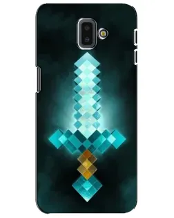 Чохол для Samsung Galaxy J6 Plus 2018 (J610) з картинкою «Алмазний меч неон»