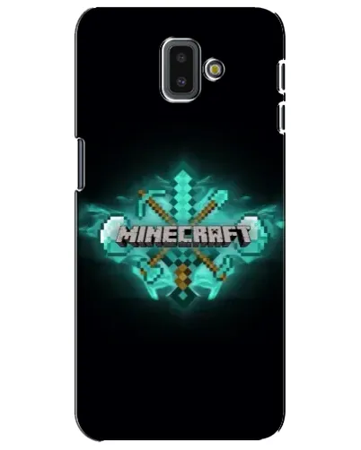 Чохол для Samsung Galaxy J6 Plus 2018 (J610) з картинкою «Minecraft Diamond лого» Чохол для Samsung Galaxy J6 Plus 2018 (J610) з картинкою «Minecraft Diamond лого»
