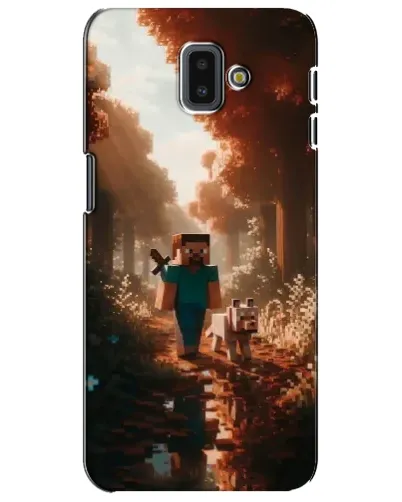 Чохол для Samsung Galaxy J6 Plus 2018 (J610) з картинкою «Стів у лісі» Чохол для Samsung Galaxy J6 Plus 2018 (J610) з картинкою «Стів у лісі»