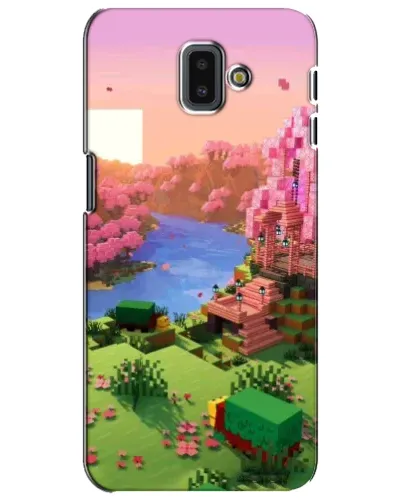 Чохол для Samsung Galaxy J6 Plus 2018 (J610) з картинкою «Рожеве дерево Minecraft» Чохол для Samsung Galaxy J6 Plus 2018 (J610) з картинкою «Рожеве дерево Minecraft»