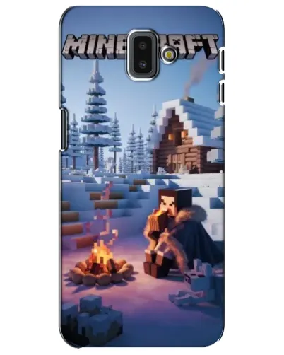 Чохол для Samsung Galaxy J6 Plus 2018 (J610) з картинкою «Зимовий Minecraft» Чохол для Samsung Galaxy J6 Plus 2018 (J610) з картинкою «Зимовий Minecraft»