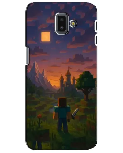 Чохол для Samsung Galaxy J6 Plus 2018 (J610) з картинкою «Стів біля вежі» Чохол для Samsung Galaxy J6 Plus 2018 (J610) з картинкою «Стів біля вежі»