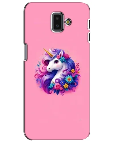 Чехол для Samsung Galaxy J6 Plus 2018 (J610) с картинкой «Сказочный единорог» Чехол для Samsung Galaxy J6 Plus 2018 (J610) с картинкой «Сказочный единорог»