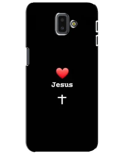 Чехол для Samsung Galaxy J6 Plus 2018 (J610) с картинкой «Сердце - Jesus» Чехол для Samsung Galaxy J6 Plus 2018 (J610) с картинкой «Сердце - Jesus»