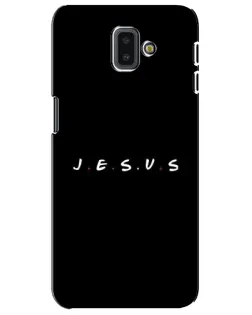 Чехол для Samsung Galaxy J6 Plus 2018 (J610) с картинкой «Точки веры J.E.S.U.S.»