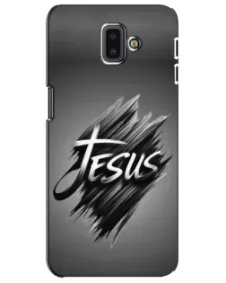 Чехол для Samsung Galaxy J6 Plus 2018 (J610) с картинкой «Надпись Jesus Graffiti»