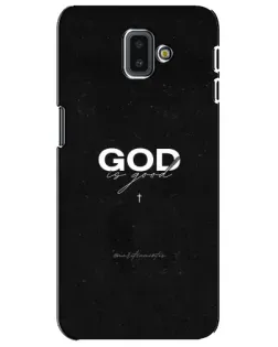 Чехол для Samsung Galaxy J6 Plus 2018 (J610) с картинкой «GOD — Бог над всем»