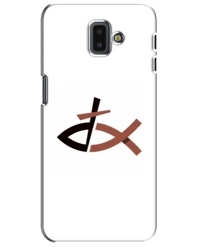 Чехол для Samsung Galaxy J6 Plus 2018 (J610) с картинкой «Рыба и крест» Чехол для Samsung Galaxy J6 Plus 2018 (J610) с картинкой «Рыба и крест»