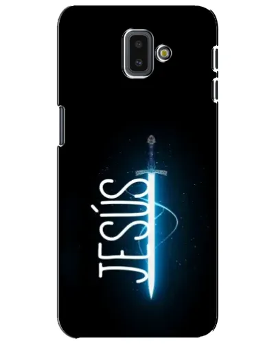 Чехол для Samsung Galaxy J6 Plus 2018 (J610) с картинкой «Меч Духа Jesus» Чехол для Samsung Galaxy J6 Plus 2018 (J610) с картинкой «Меч Духа Jesus»