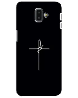 Чохол для Samsung Galaxy J6 Plus 2018 (J610) з картинкою «Тонкий хрест»