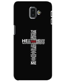 Чохол для Samsung Galaxy J6 Plus 2018 (J610) з картинкою «Текстовий хрест»