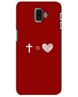 Чохол для Samsung Galaxy J6 Plus 2018 (J610) з картинкою «Рівняння любові»