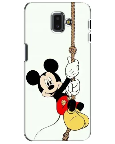 Чехол для Samsung Galaxy J6 Plus 2018 (J610) с картинкой «Mickey на канате» Чехол для Samsung Galaxy J6 Plus 2018 (J610) с картинкой «Mickey на канате»