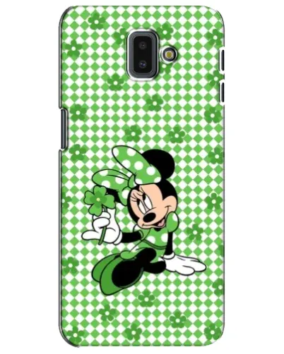 Чехол для Samsung Galaxy J6 Plus 2018 (J610) с картинкой «Mickey в клетку» Чехол для Samsung Galaxy J6 Plus 2018 (J610) с картинкой «Mickey в клетку»