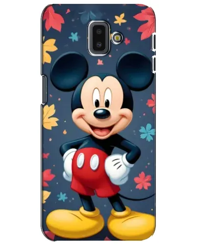 Чехол для Samsung Galaxy J6 Plus 2018 (J610) с картинкой «Осенний Mickey Mouse» Чехол для Samsung Galaxy J6 Plus 2018 (J610) с картинкой «Осенний Mickey Mouse»