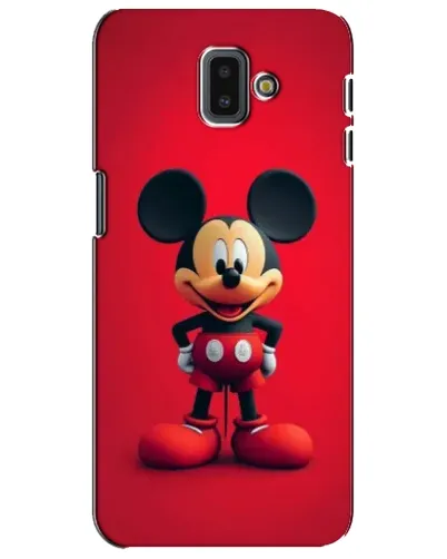 Чехол для Samsung Galaxy J6 Plus 2018 (J610) с картинкой «Mickey в полный рост» Чехол для Samsung Galaxy J6 Plus 2018 (J610) с картинкой «Mickey в полный рост»