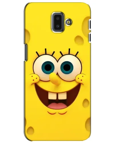 Чохол для Samsung Galaxy J6 Plus 2018 (J610) з картинкою «Губка Боб посмішка»