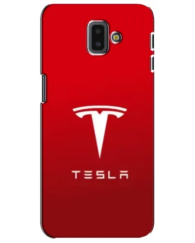 Чохол для Samsung Galaxy J6 Plus 2018 (J610) з картинкою «Tesla Red Classic»