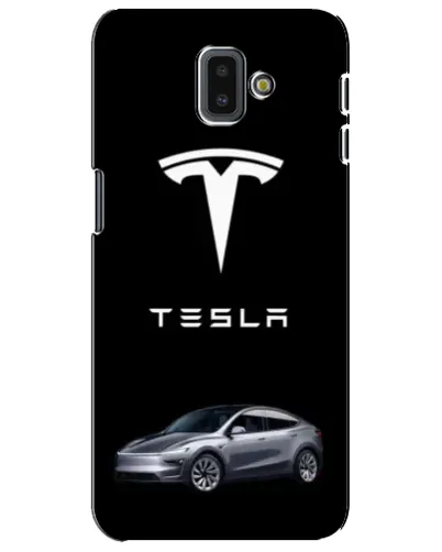 Чохол для Samsung Galaxy J6 Plus 2018 (J610) з картинкою «Tesla Model Y»