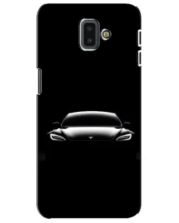 Чохол для Samsung Galaxy J6 Plus 2018 (J610) з картинкою «Фари Tesla Night»