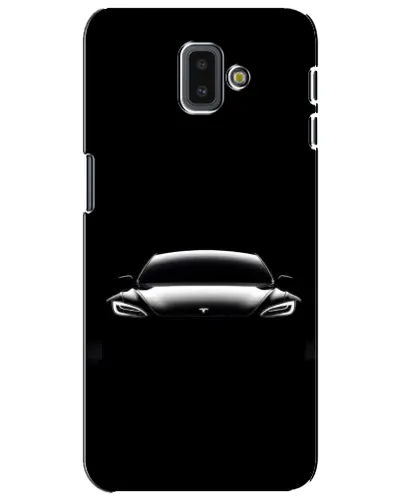 Чохол для Samsung Galaxy J6 Plus 2018 (J610) з картинкою «Фари Tesla Night»
