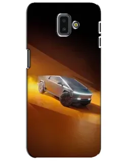 Чохол для Samsung Galaxy J6 Plus 2018 (J610) з картинкою «Cybertruck у пустелі»