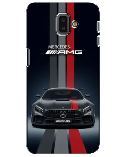Чехол для Samsung Galaxy J6 Plus 2018 (J610) с картинкой «Mercedes — белый карбон» Чехол для Samsung Galaxy J6 Plus 2018 (J610) с картинкой «Mercedes — белый карбон»