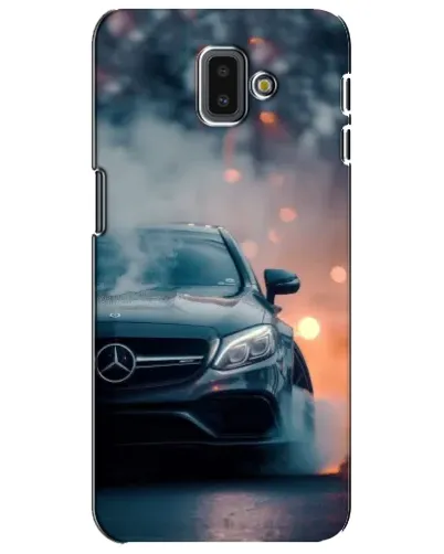 Чехол для Samsung Galaxy J6 Plus 2018 (J610) с картинкой «Mercedes — ночной город» Чехол для Samsung Galaxy J6 Plus 2018 (J610) с картинкой «Mercedes — ночной город»