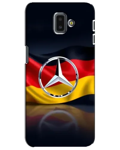 Чехол для Samsung Galaxy J6 Plus 2018 (J610) с картинкой «Mercedes — флаг Германии» Чехол для Samsung Galaxy J6 Plus 2018 (J610) с картинкой «Mercedes — флаг Германии»