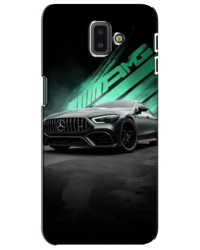 Чехол для Samsung Galaxy J6 Plus 2018 (J610) с картинкой «Темный Mercedes AMG» Чехол для Samsung Galaxy J6 Plus 2018 (J610) с картинкой «Темный Mercedes AMG»