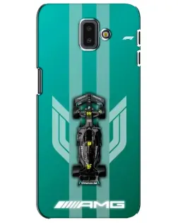 Чехол для Samsung Galaxy J6 Plus 2018 (J610) с картинкой «Mercedes AMG Petronas»