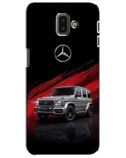 Чехол для Samsung Galaxy J6 Plus 2018 (J610) с картинкой «Mercedes G-Class красный»