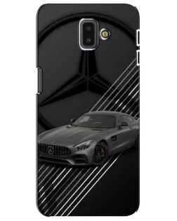 Чехол для Samsung Galaxy J6 Plus 2018 (J610) с картинкой «Mercedes AMG — графика»