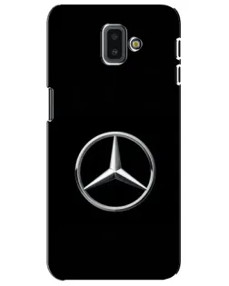 Чехол для Samsung Galaxy J6 Plus 2018 (J610) с картинкой «Mercedes классический лого»