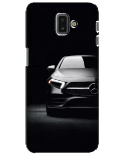Чехол для Samsung Galaxy J6 Plus 2018 (J610) с картинкой «Свет фар Mercedes»