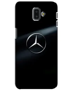 Чохол для Samsung Galaxy J6 Plus 2018 (J610) з картинкою «Mercedes на металі»