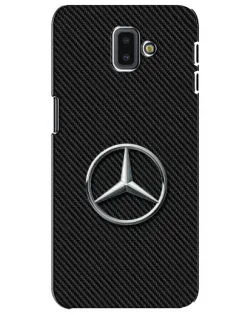 Чохол для Samsung Galaxy J6 Plus 2018 (J610) з картинкою «Карбоновий Mercedes стиль»