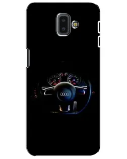Чохол для Samsung Galaxy J6 Plus 2018 (J610) з картинкою «Салон Audi — кермо»